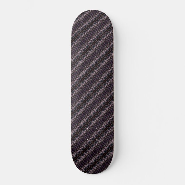 Black Ripples Skateboard (Vorderseite)
