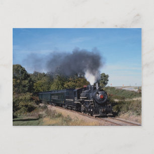 Black River and Western Railway, 2-8-0, in der Näh Postkarte