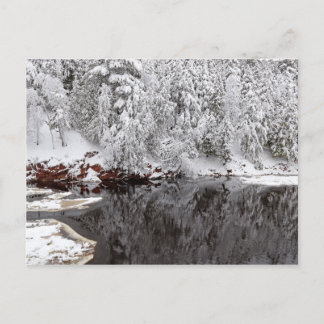 Black River, Bessemer, Michigan's Oberhalbinsel Postkarte