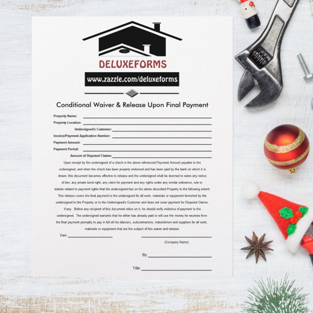 Black Roof Conditional Waiver Release Final (Von Creator hochgeladen)