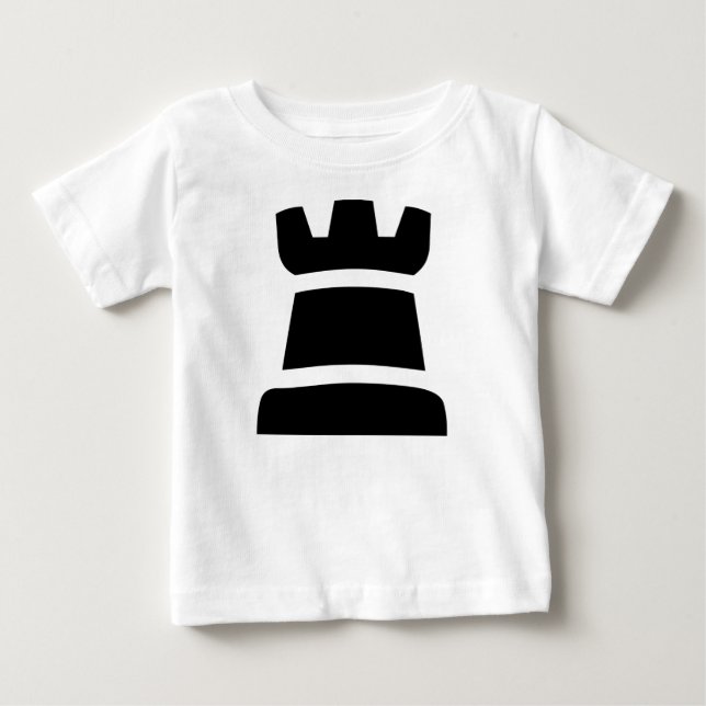 Black Rook Baby T-shirt (Vorderseite)