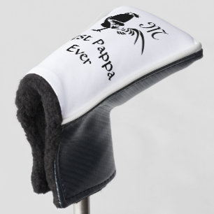 Black Rooster Crown Best Pappa aller Zeiten Golf Headcover