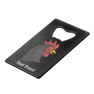Black Rooster Geldbeutel Flaschenöffner