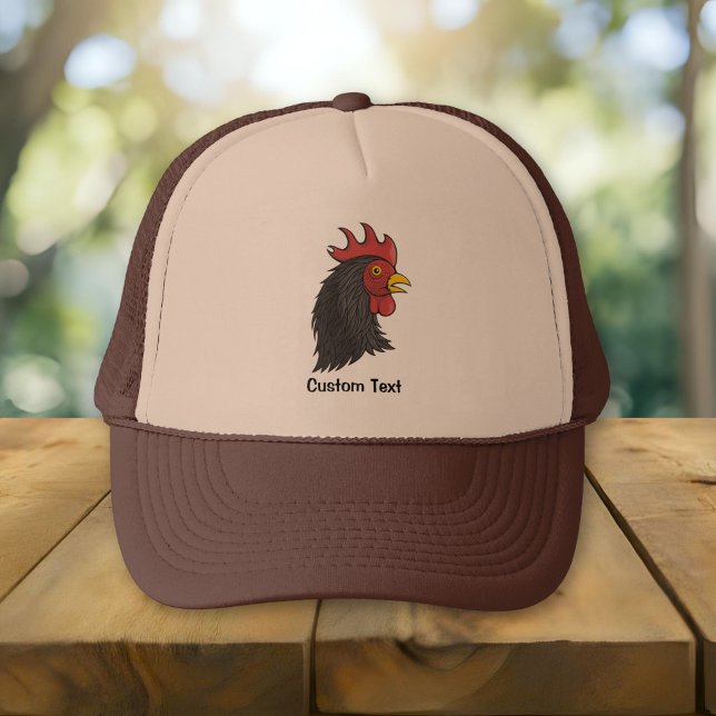 Black Rooster Truckerkappe (Von Creator hochgeladen)