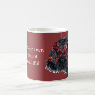 Black Roses Bluse Sei deine eigene Art von Schönhe Kaffeetasse