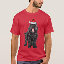 Black Russian Terrier Dog Lover Funny Christmas T-Shirt