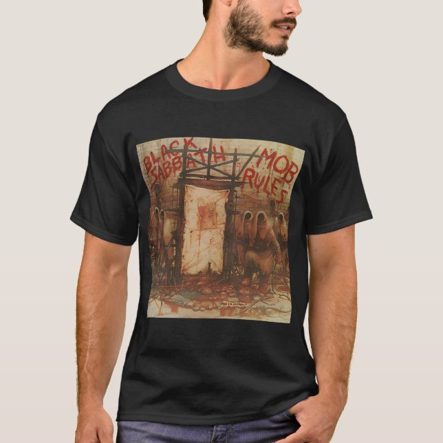 Black Sabbath - Mob Rules T-Shirt (Vorderseite)