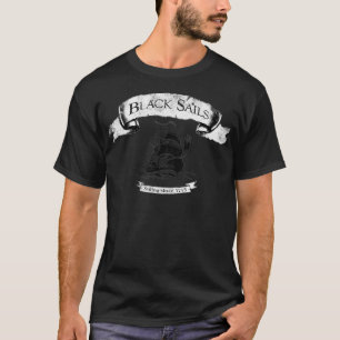 Black Sails Segeln seit 1715 T-Shirt