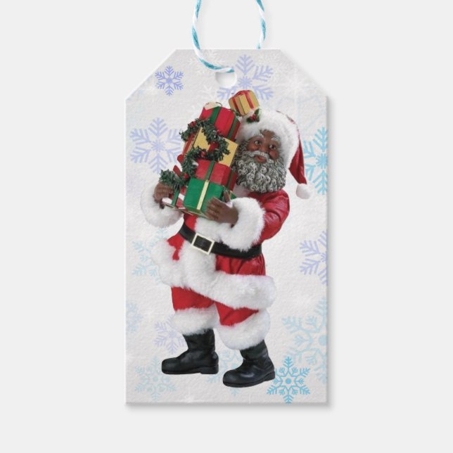 Black Santa Carry präsentiert Geschenkmarke Geschenkanhänger (Vorderseite)