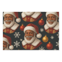 Black Santa Sheets