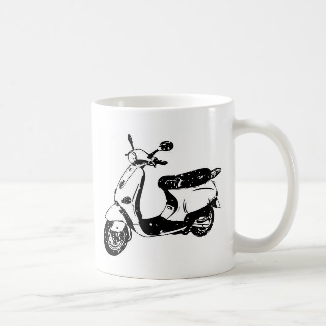 Black Scooter Kaffeetasse (Rechts)