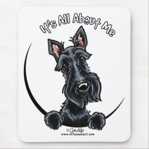 Black Scottie IAAM Mousepad