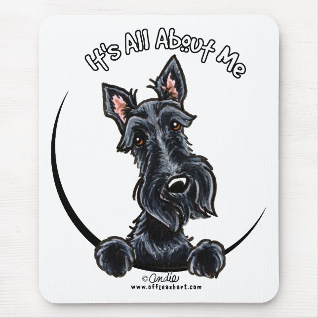 Black Scottie IAAM Mousepad (Vorne)