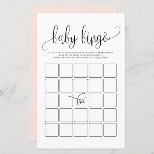 Black Script Baby Bingo Showspiel