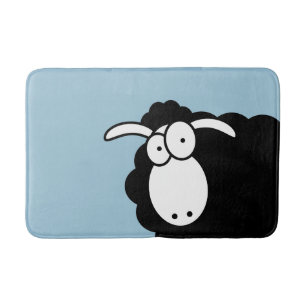 Black Sheep Bath Mat Badematte