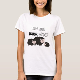 Black Sheep Designs "Baa Baa Black Sheep" T-Shirt