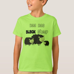Black Sheep Designs "Baa Baa Black Sheep" T-Shirt