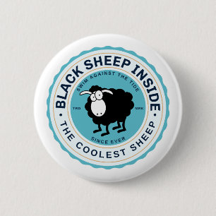 Black Sheep Inside - Schwimm gegen den Strom Button