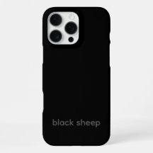 Black Sheep - Typografie-Etui