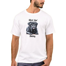 Black Siegel English Bulldog T - Shirt