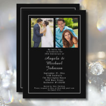 Black Silver 25. Hochzeitstag Dann und jetzt