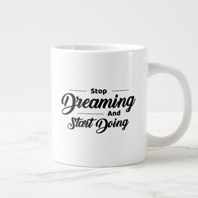 Black Simple Quotes Specialty Tasse (Rechts)
