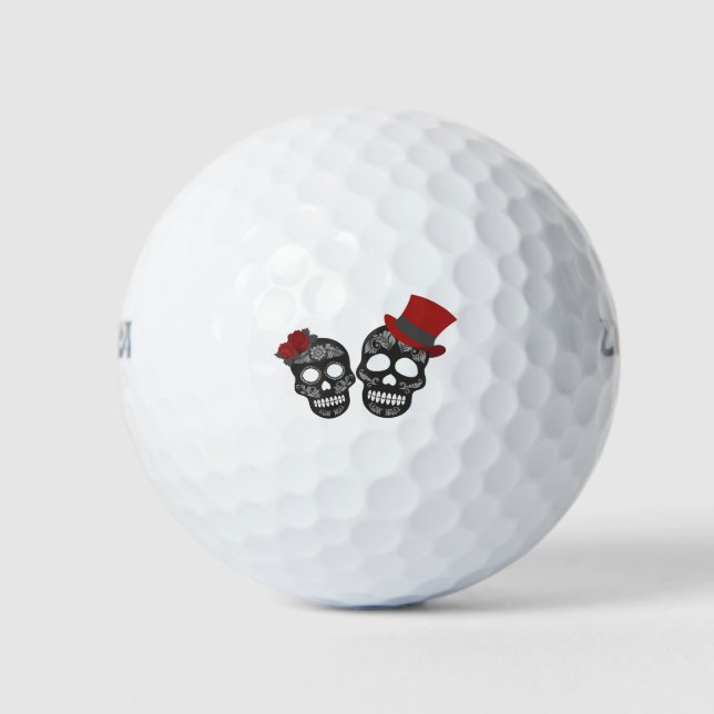 Black Skull Duo Thunder_Cove Golfball (Vorderseite)