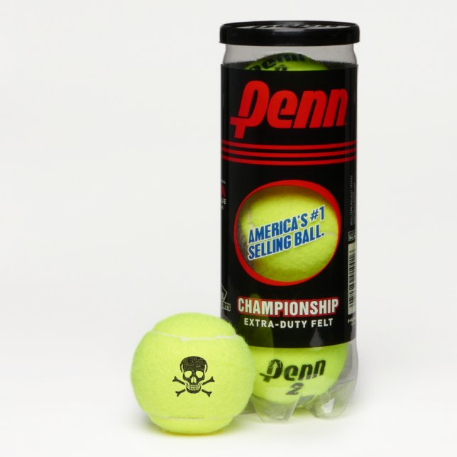 Black Skull Penn Tennisbälle (Box)