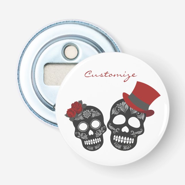 Black skulls Duo Thunder_Cove Flaschenöffner (Vorderseite)