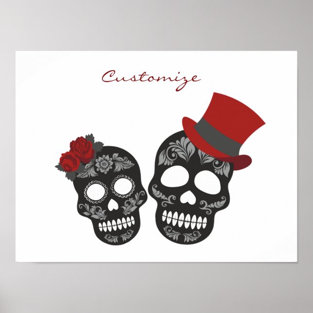 Black skulls Duo Thunder_Cove Poster (Vorne)