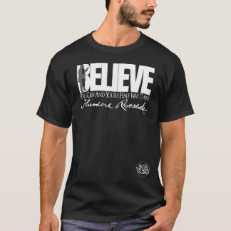 Black Sleeve "Glaube" Teddy Roosevelt T-Shirt