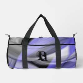 Black Small Gym Bag Trend Abstrakt Lavendel Violet Duffle Bag