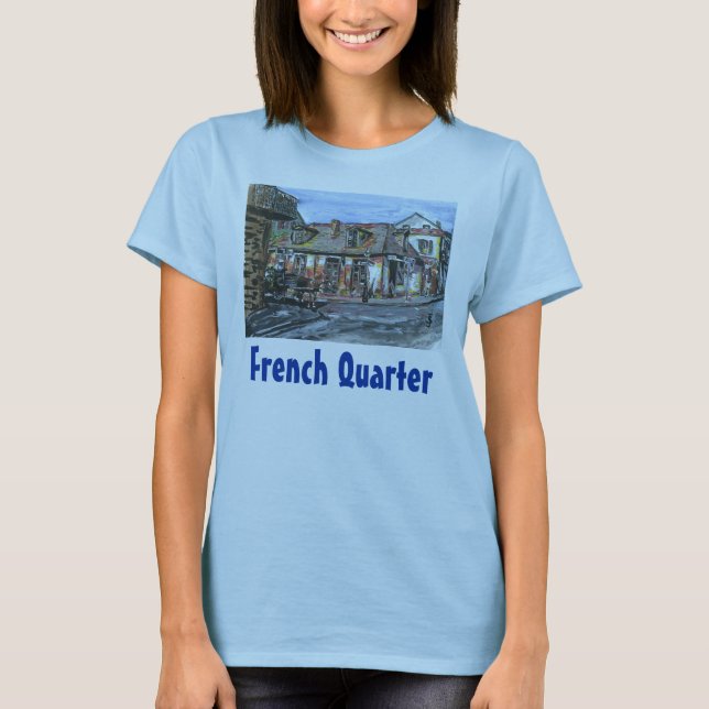 Black Smith Shop, New Orleans, französisches Viert T-Shirt (Vorderseite)