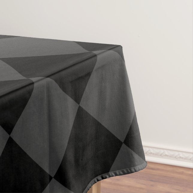 Black & Smoky Black Diamonds - elegant & zeitlos Tischdecke (Beispiel)