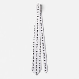 Black Snake Medical Bowl Hygieia White Caduceus Krawatte