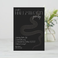 Black Snake Witchy Halloween Party