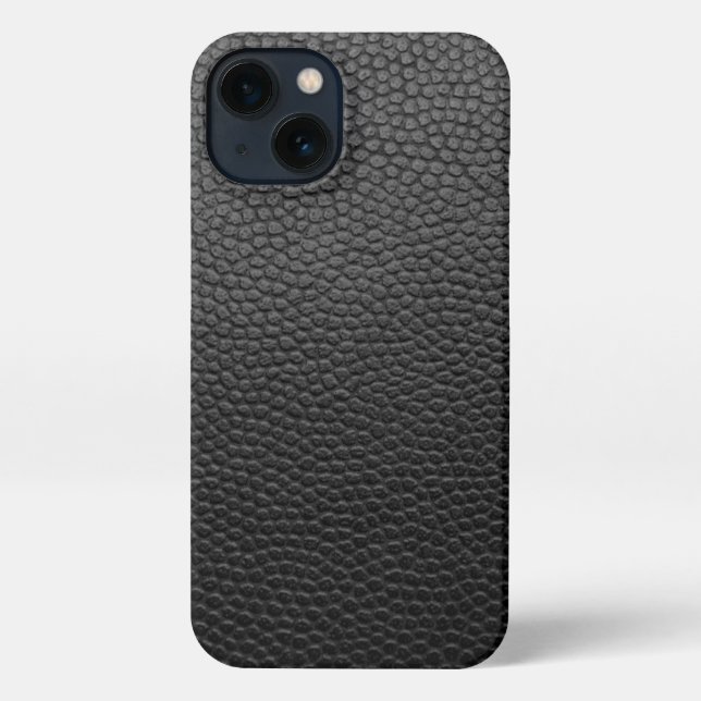 Black Snakeskin iPhone Hülle (Rückseite)