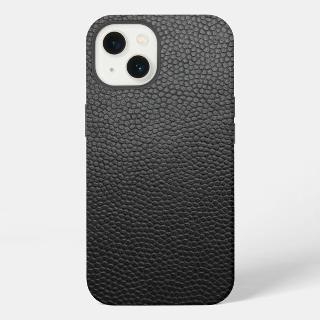 Black Snakeskin iPhone Hülle (Rückseite)