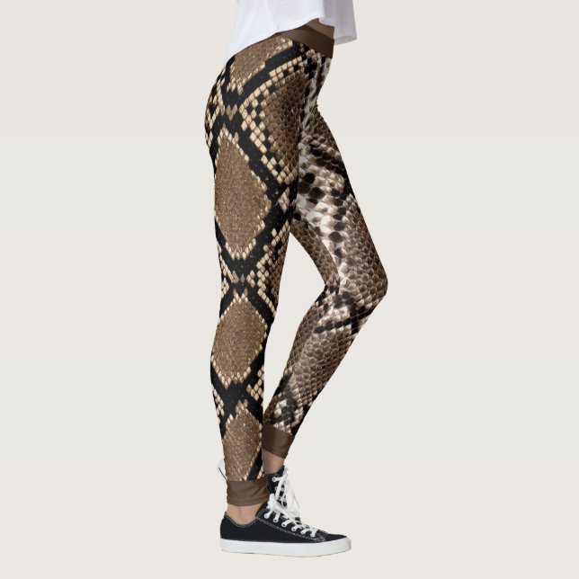Black Snakeskin Leggings (Rechts)