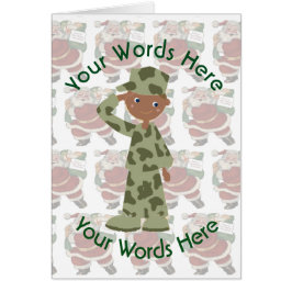 Black Soldier Custom Christmas