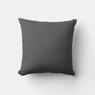 BLACK - Solid Color Kissen