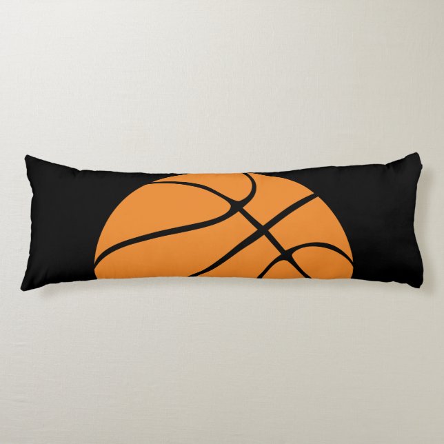 Black solid color pillow seitenschläferkissen (Vorderseite)