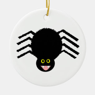 Black Spider Custom I Liebe Spiders Keramikornament
