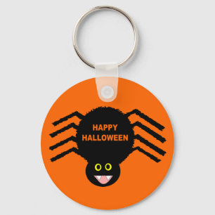 Black Spider Halloween-Schlüsselanhänger Schlüsselanhänger