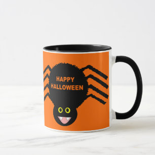 Black Spider Halloween-Tasse Tasse