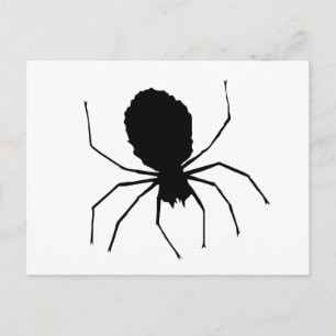 Black Spider Liebe_ Postkarte