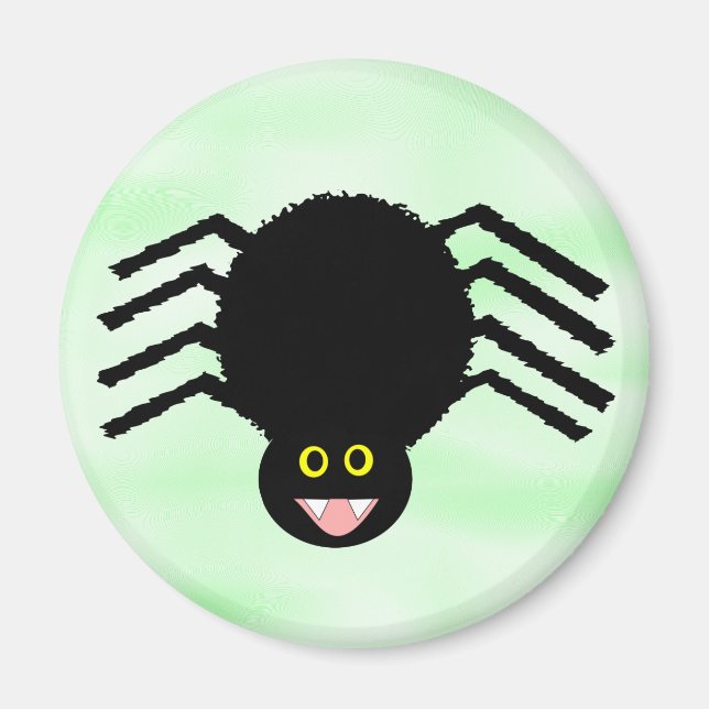Black Spider Magnet (Vorne)