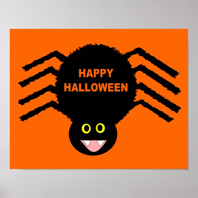 Black Spirit Halloween Poster (Vorne)