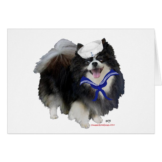 Black Spitz Sailor (Vorderseite (Horizontal))