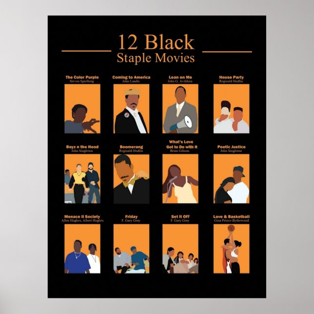 Black Stable Movies Poster (Vorne)